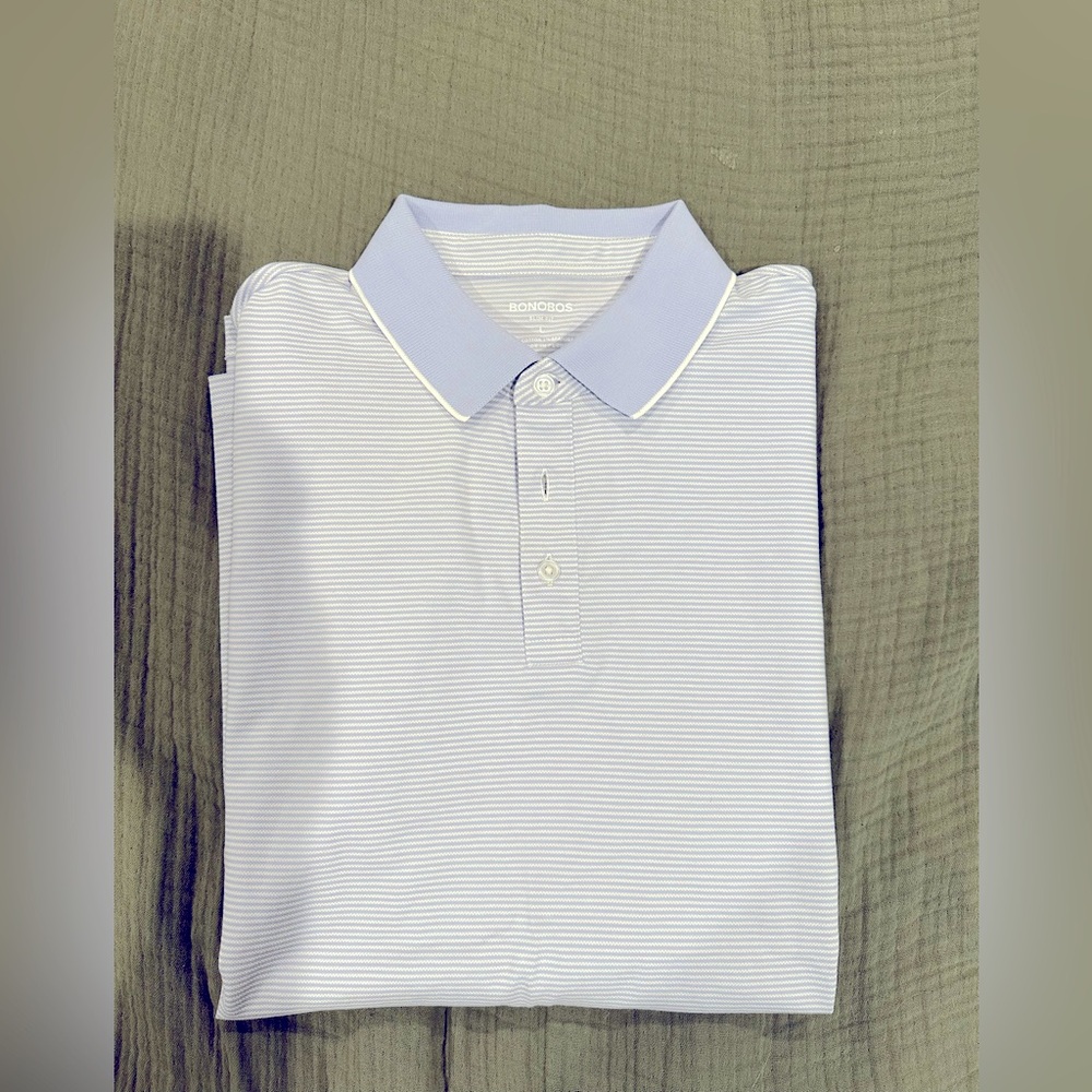 Bonobos Large Slim Polo - light purple